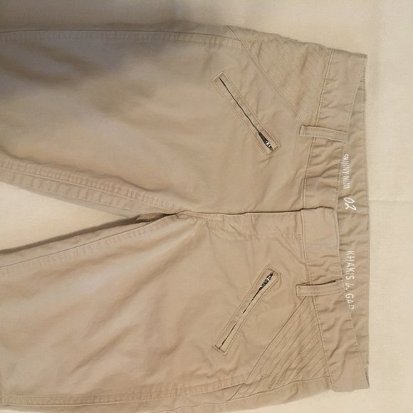 GAP Skinny Mini Khakis, Size 2 - Picture 6 of 7